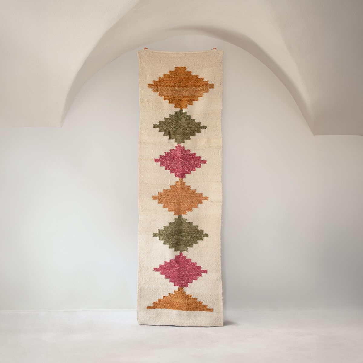 tapis-couloir-multicolore-laine-finca-home-2 Tapis de couloir en laine Finca Home