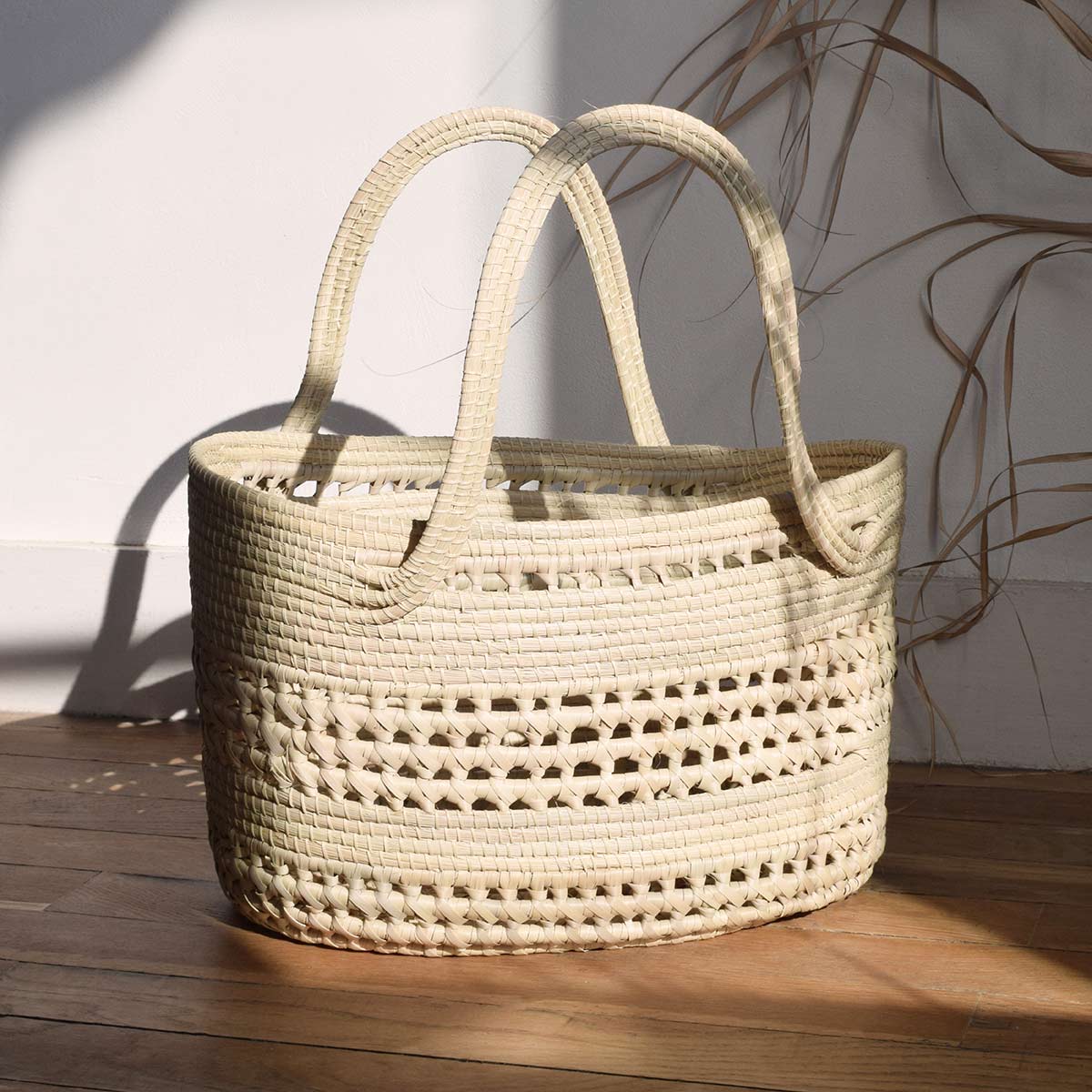 panier-tresse-xl-palmier-naturel-finca-home Panier tressé XL Finca Home