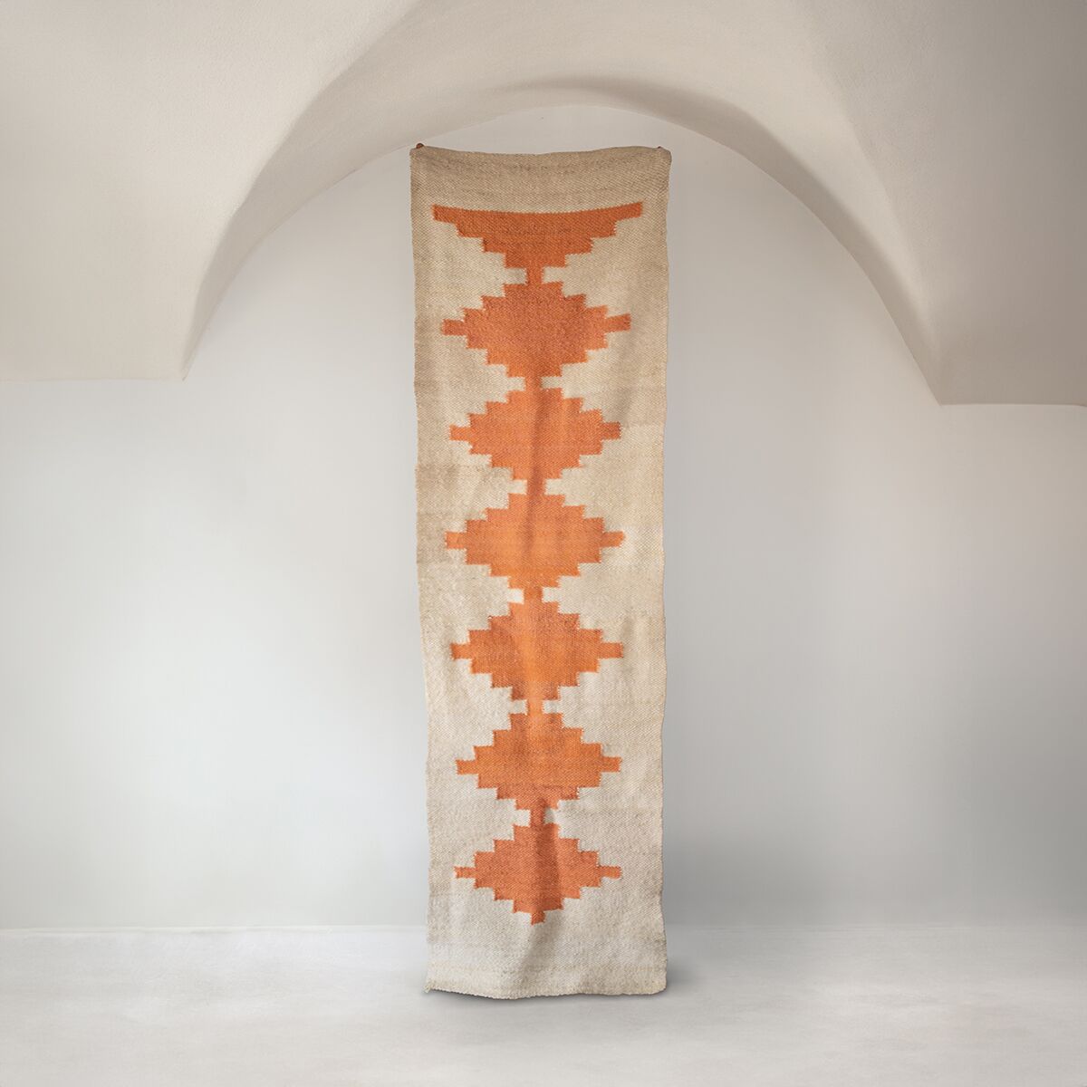 tapis-couloir-laine-abricot-finca-home-1 Tapis de couloir en laine abricot Finca Home