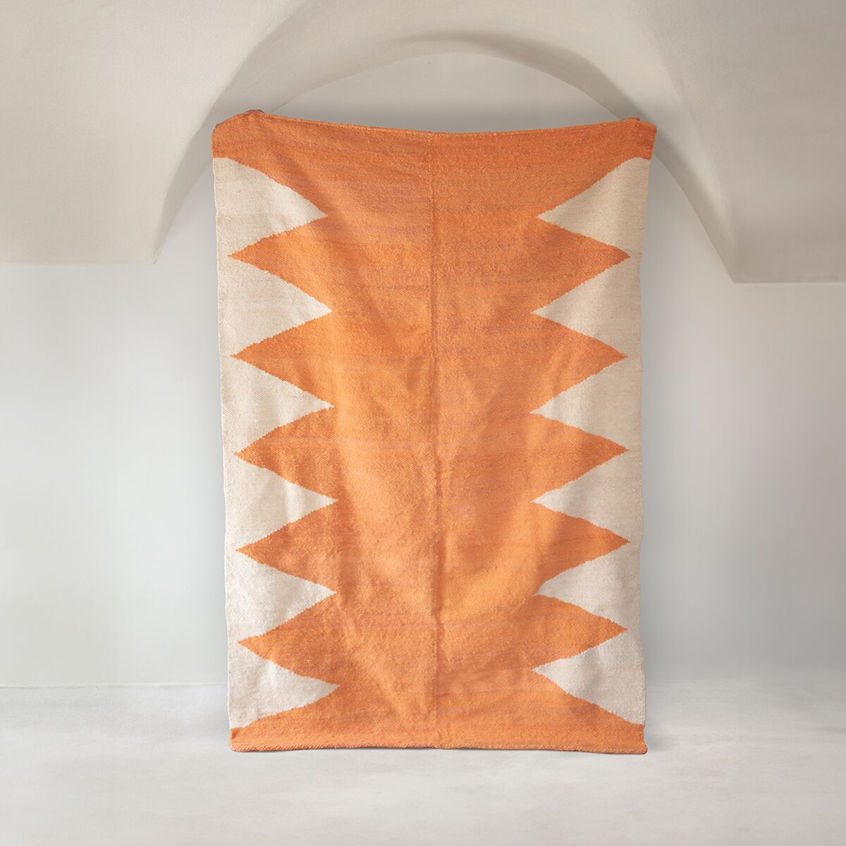 tapis-laine-abricot-finca-home Tapis en laine mangue Finca Home