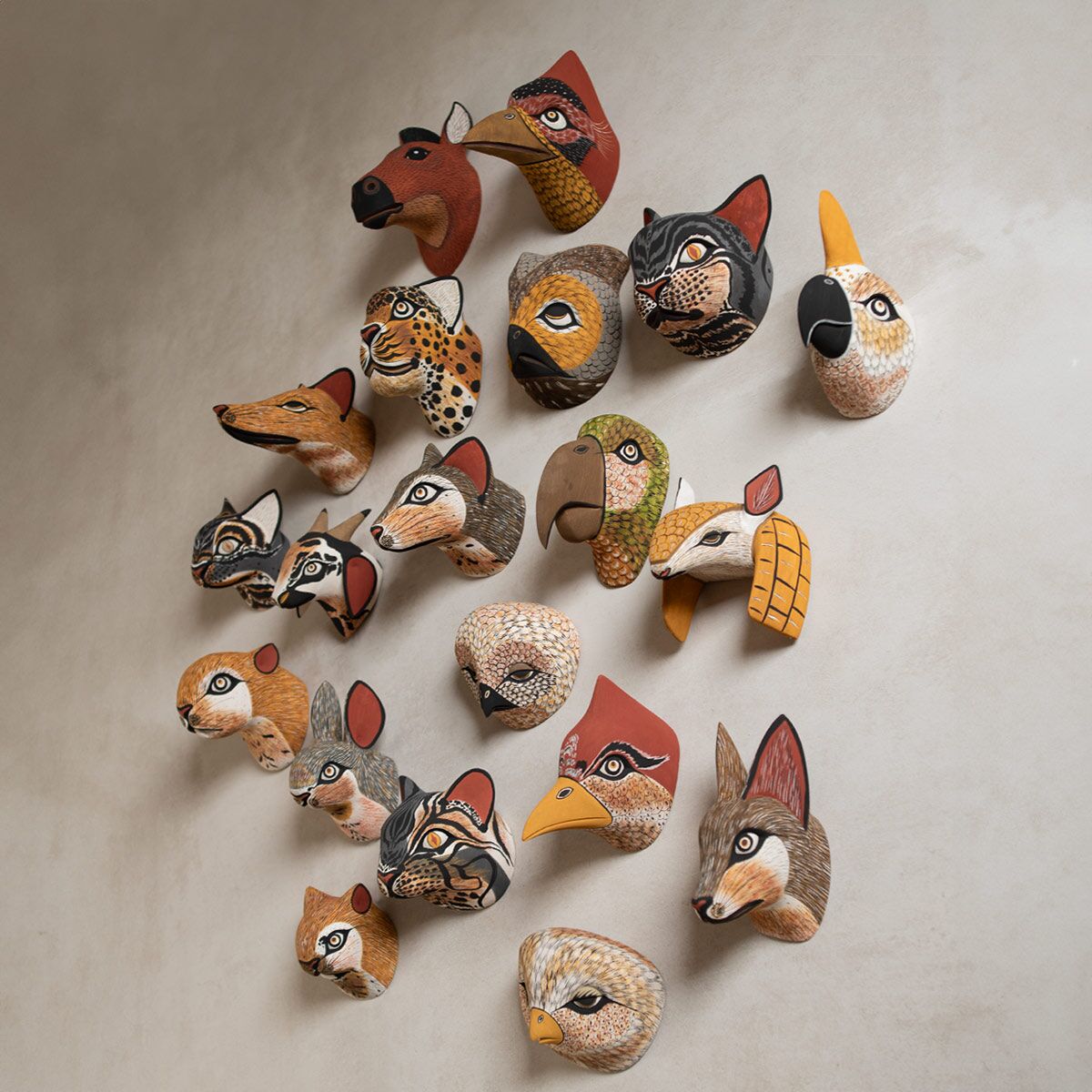 trophees-sculptures-deco-animaux-finca-home Trophées muraux déco animaux Finca Home