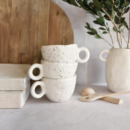 Pot à Sel, Sucre Et Café De 500 Ml En Porcelaine Neuve Avec Couvercle