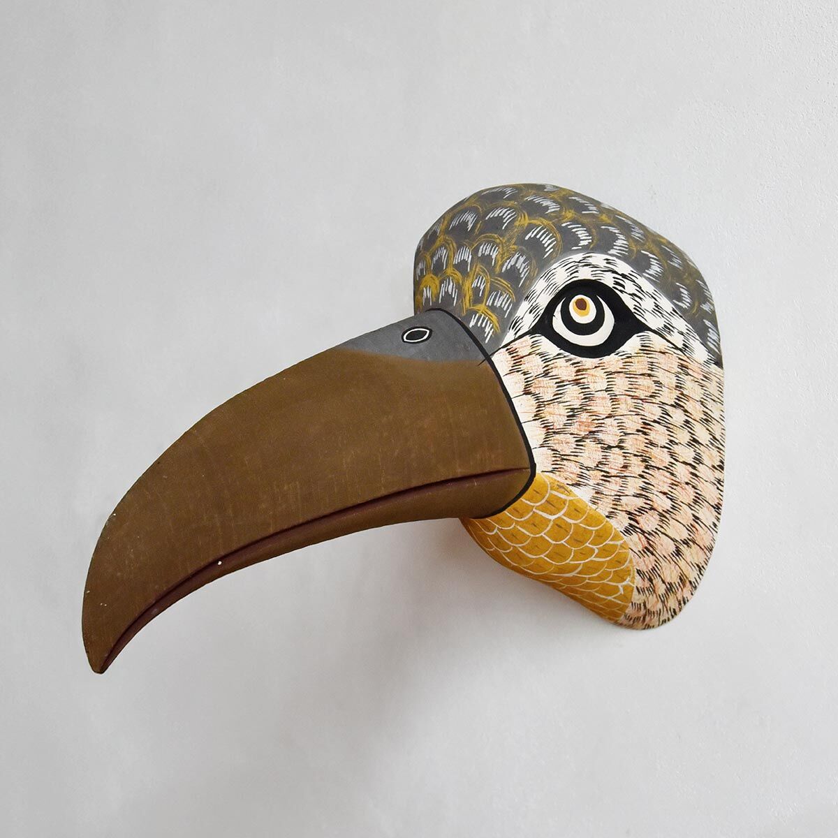 deco-murale-oiseau-bois-finca-home-1 Trophée mural Oiseau en bois Finca Home