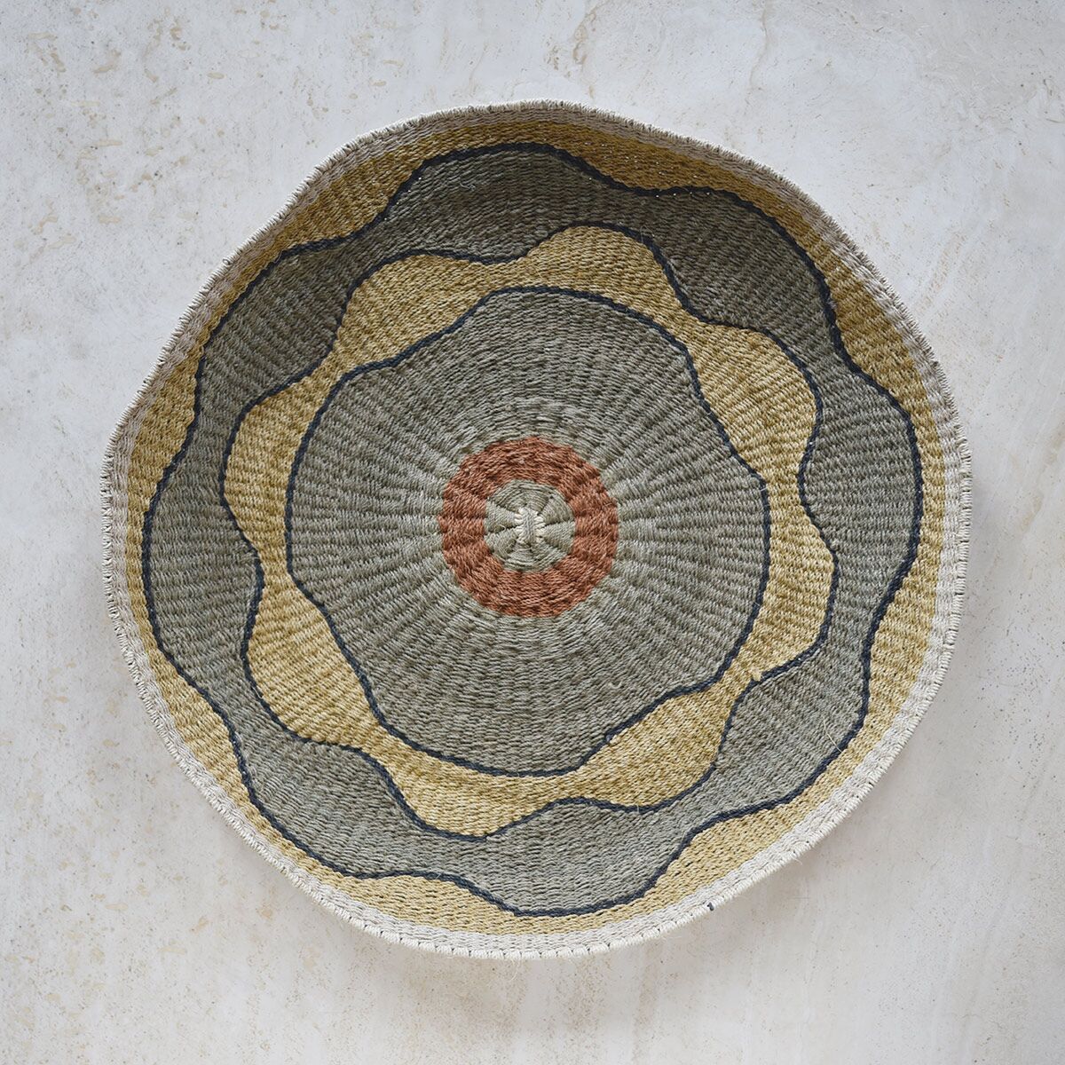 corbeille-ronde-artisanale-martina-finca-home-1 Panier mural XXL Martina Finca Home