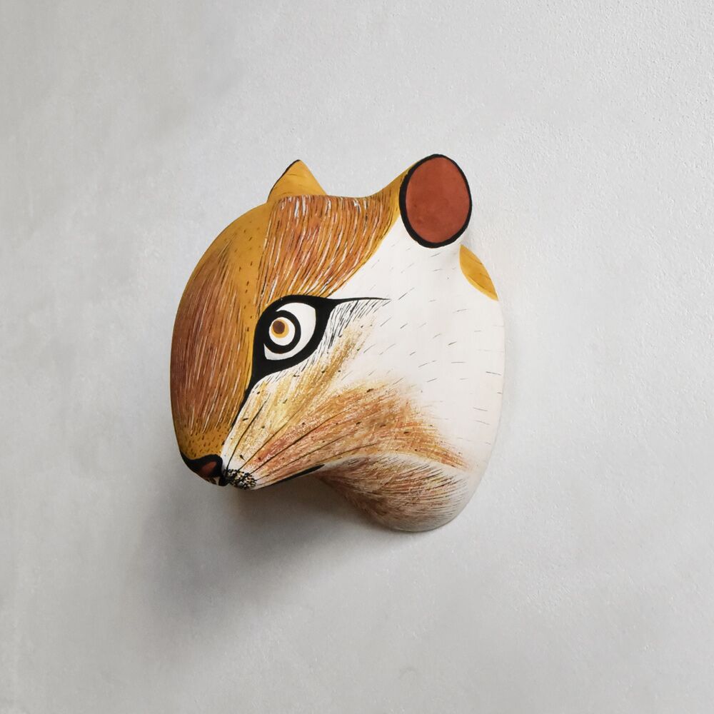 deco-murale-bois-agouti-2024-finca-home-1 Trophée mural bois Agouti Finca Home