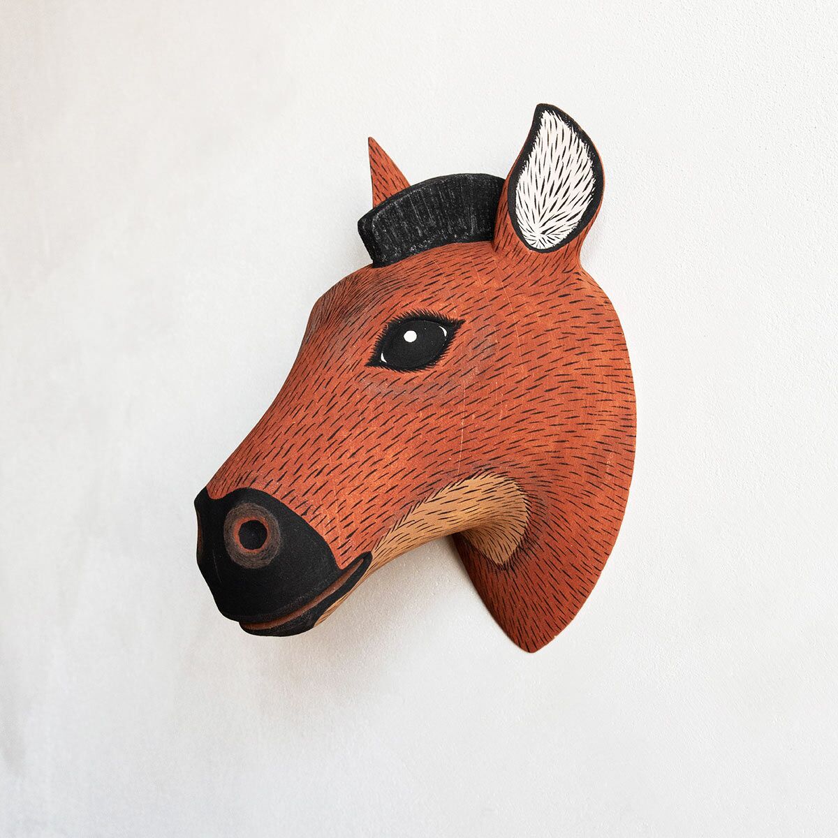 sculpture-murale-bois-cheval-finca-home-01 Trophée mural en bois cheval Finca Home